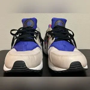 ?Huarache Nike pink, cream&dark purple-size M11.5 Nike | Shoes | Huarache Nike Pink Creamdark Purplesize M15  main image 3